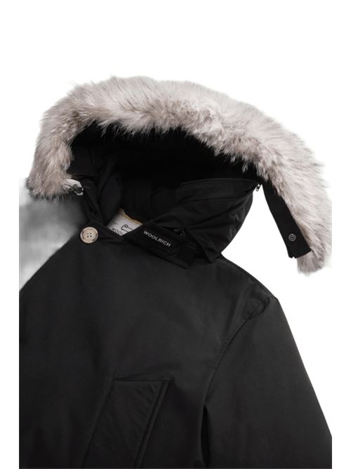 ARCTIC DETACHABLE FUR ANORAK WOOLRICH | CFWOOU0484MBUT0001BLK